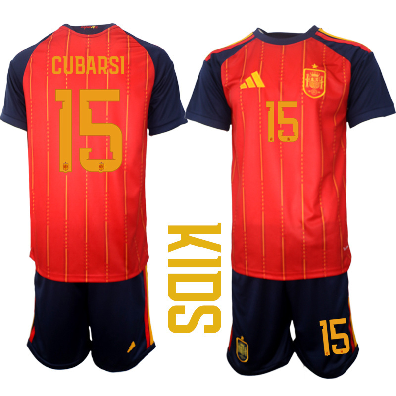 Youth Spain home 09 style 2026 World Cup Soccer jersey